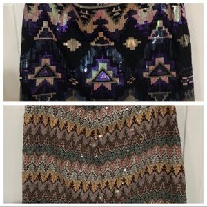 🖤💜💙 two Mini skirts - Express